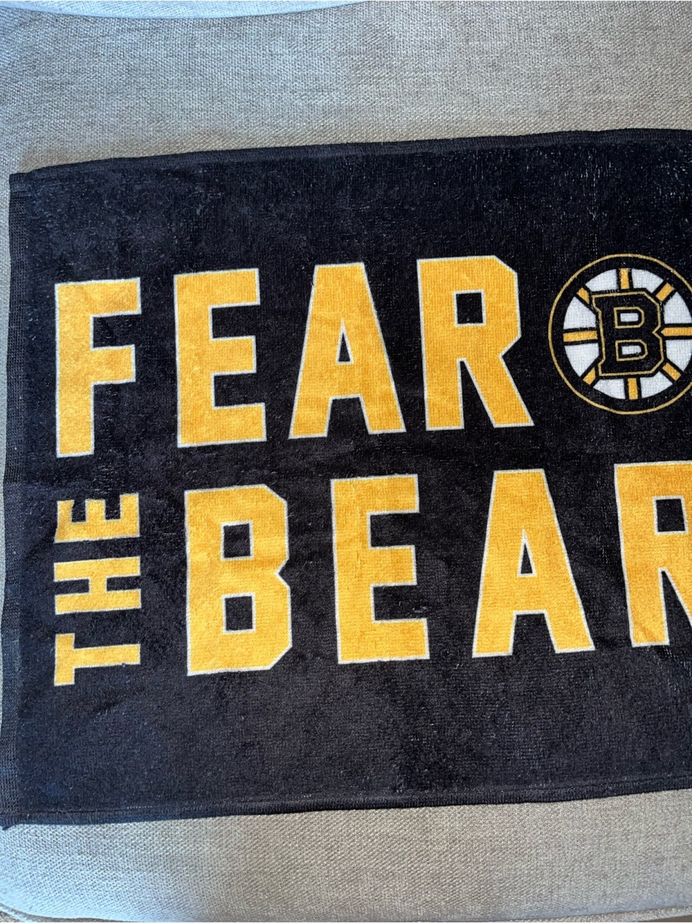 Black & Gold 'Fear The Bear' Rally Towel